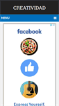 Mobile Screenshot of creatividad.org