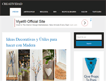 Tablet Screenshot of creatividad.org