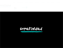 Tablet Screenshot of creatividad.com